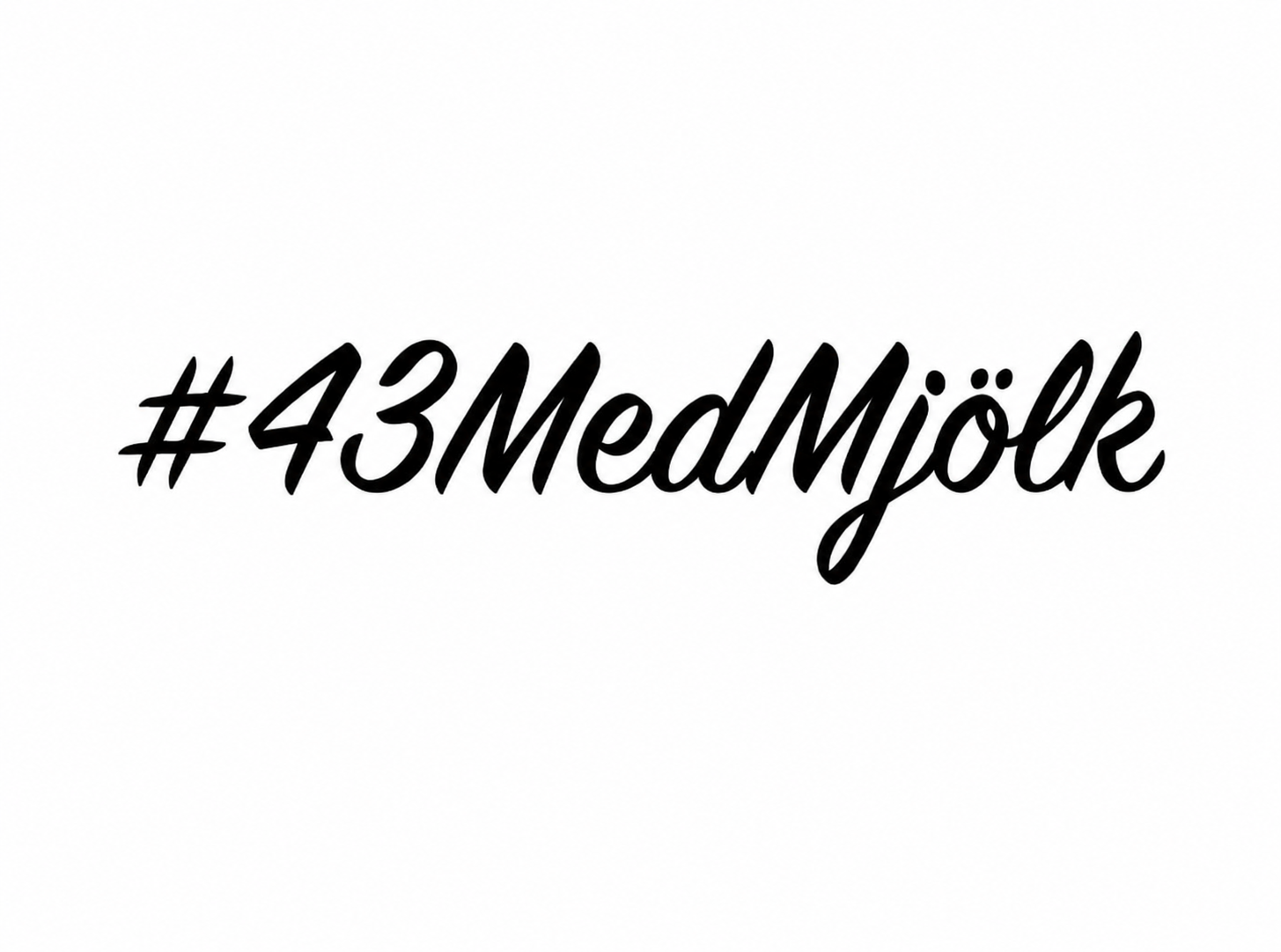#43medmjök